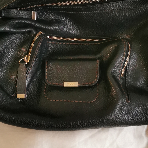 Tod's Black Leather Purse - Picture 2 of 4